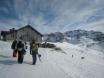 Riding on the Alps